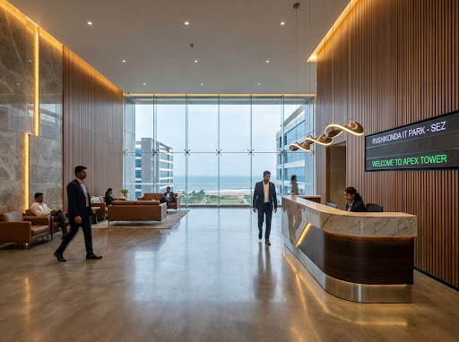 Precision Craftsmanship Office Layout Build In Interiors Vizag